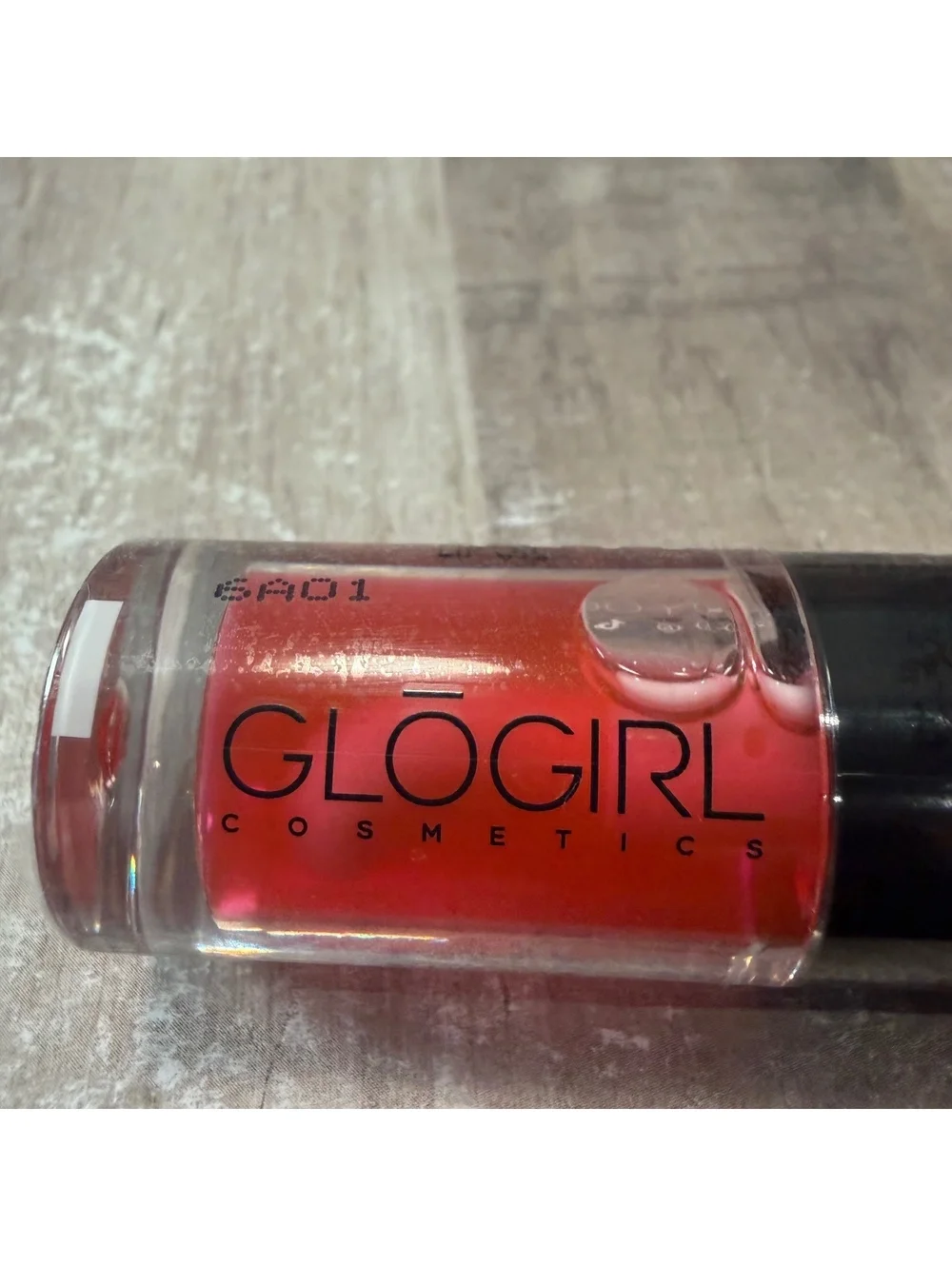 GloGirl Cosmetics Lip Oil in Literally Deluxe Mini .12 fl oz/3.5mL Sealed